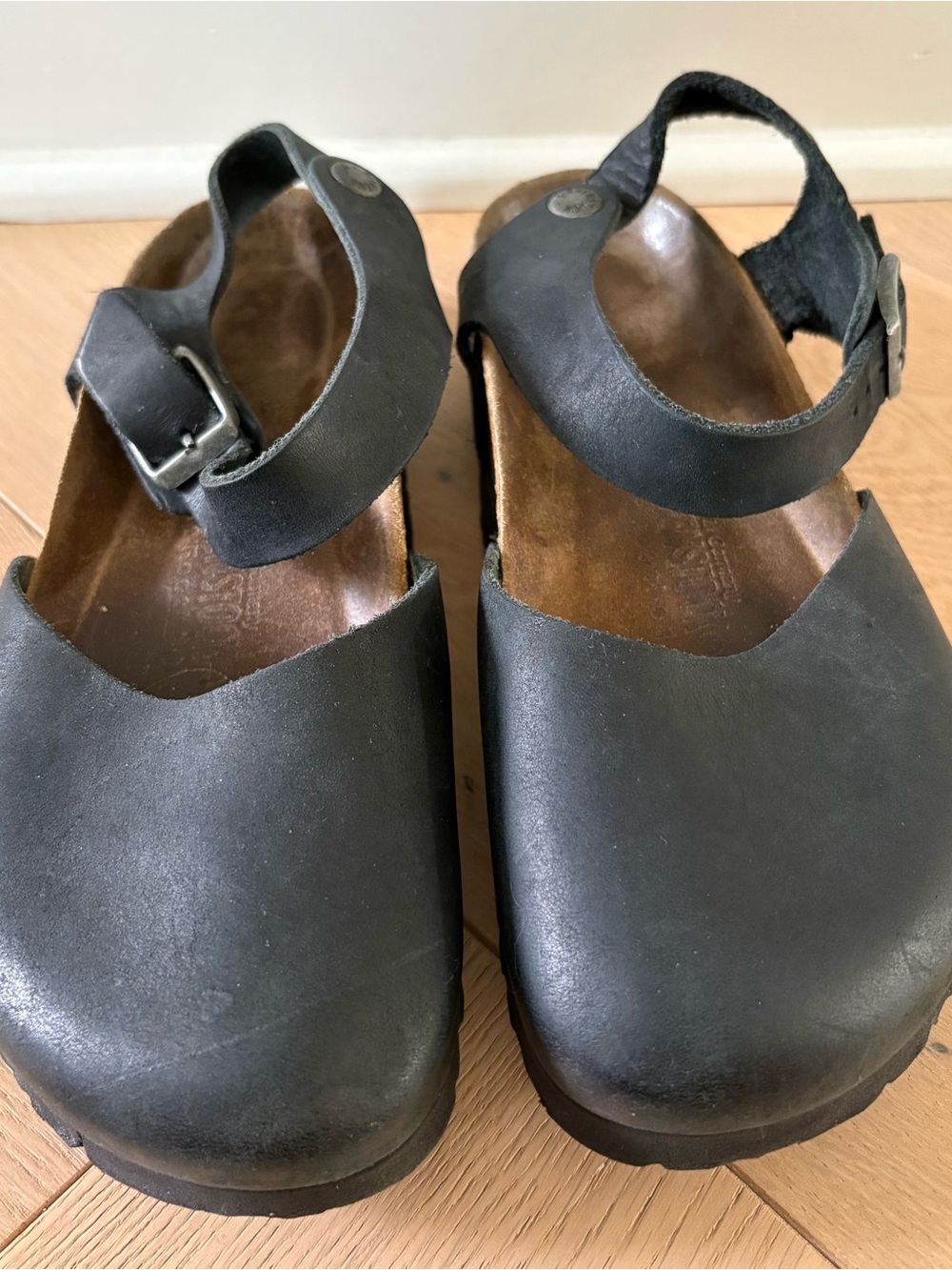 BIRKENSTOCK Messina 37 Discontinued Black Women Sandals Shoes